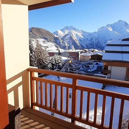 Charmant Studio 4 Pers Plein Centre Parking Prive Les Deux Alpes Exterior foto
