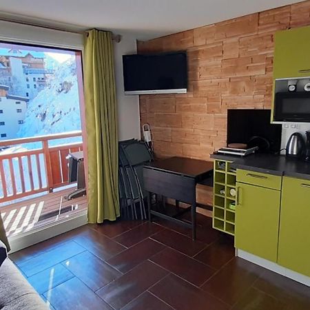 Charmant Studio 4 Pers Plein Centre Parking Prive Les Deux Alpes Exterior foto